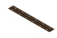 Bronze Plated Continuous Hinges with Holes Bronze Plated Continuous Hinges with Holes
