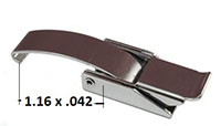 CA-4205 and CA-4205TD Over-Center Draw Latches with Curved Hook