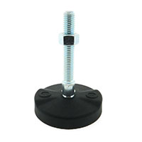 Stainless Steel Studded Polymer Leveling Pads Stainless Steel Studded Polymer Leveling Pads
