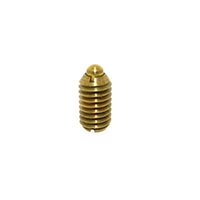 Brass with Standard End Force Short Spring Plungers Brass with Standard End Force Short Spring Plungers