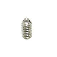 Stainless Steel with Standard End Force Short Spring Plungers Stainless Steel with Standard End Force Short Spring Plungers