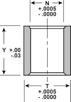 <!-Straight Style Bushings Line Drawing->