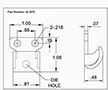 <!-SK-2070 Latch Strikes Line Drawing->