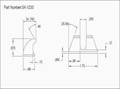 <!-SK-1233 Latch Strikes Line Drawing->