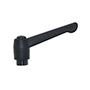 Classic Style Metric Plastic Adjustable Handles with Steel Tapped Insert