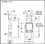 <!-CA-3515 Draw Latches Compression Spring Line Drawing->