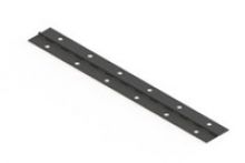 Electro Black Plated Piano Hinge with Holes