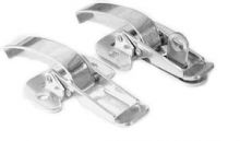 Latch with Solid Curved Hook - Lockable Option