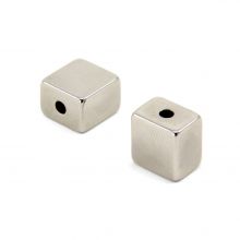 Neodymium Cube Magnets with Mounting Hole