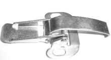 Over-Center Draw Latch with Solid Curved Hook
