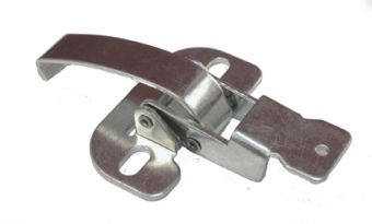 Over-Center Draw Latch with Solid Curved Hook