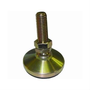 Steel Adjustable Leveler with Stud and Non-Skid Pad