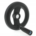 Nylon 2 Spoke Handwheel with Revolving Handle